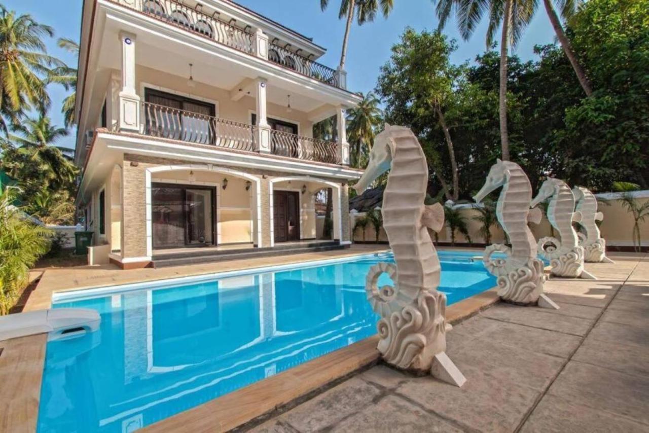 Luxury Rental With Kids Playroom In Goa Calangute Esterno foto