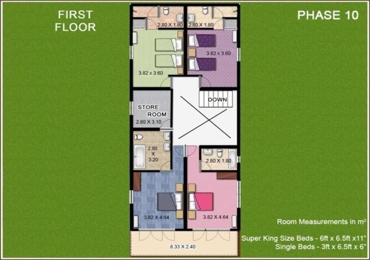 Luxury Rental With Kids Playroom In Goa Calangute Esterno foto