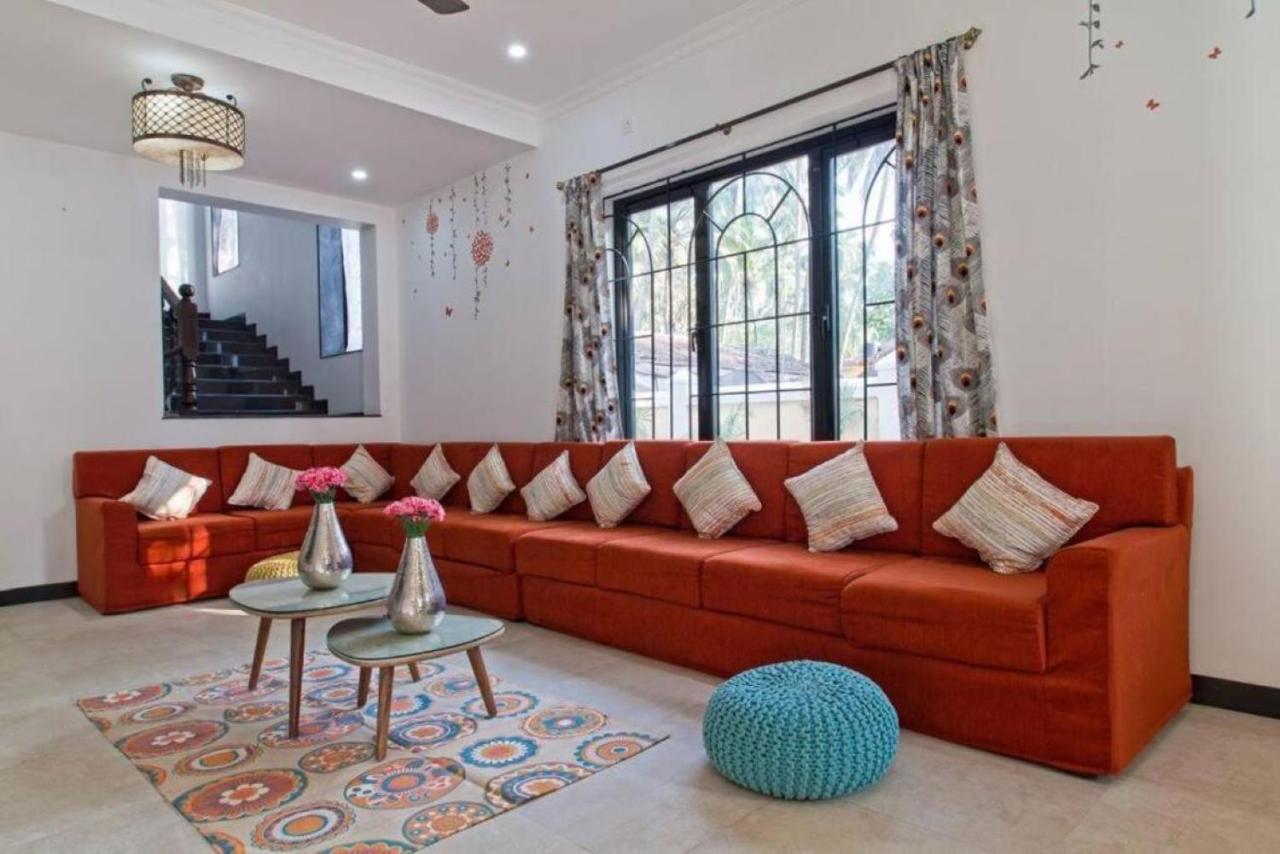 Luxury Rental With Kids Playroom In Goa Calangute Esterno foto